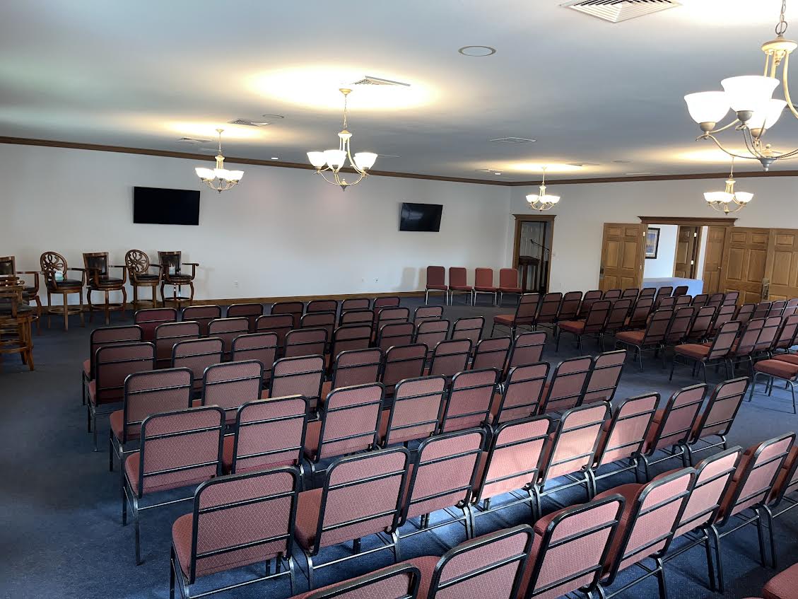 The interior of Shawgo Memorial Home