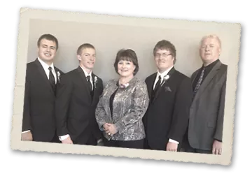 The Shawgo family from Shawgo Memorial Home